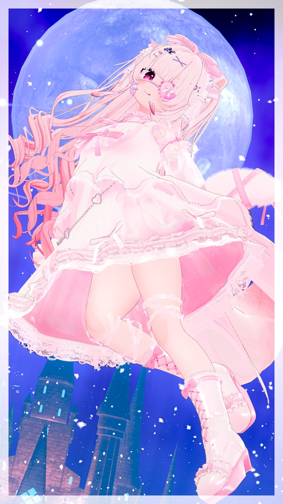 《41アバター対応衣装》ノクターンリボン