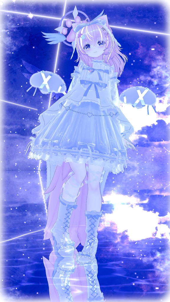 《41アバター対応衣装》ノクターンリボン