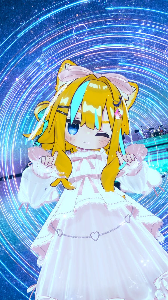 《41アバター対応衣装》ノクターンリボン