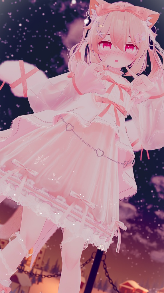 《41アバター対応衣装》ノクターンリボン