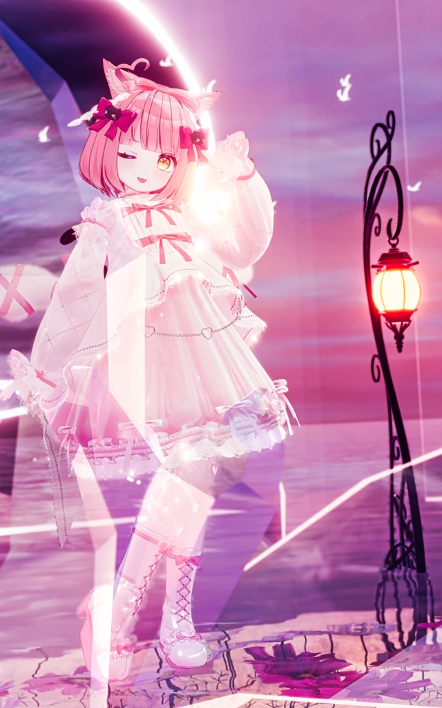 《41アバター対応衣装》ノクターンリボン