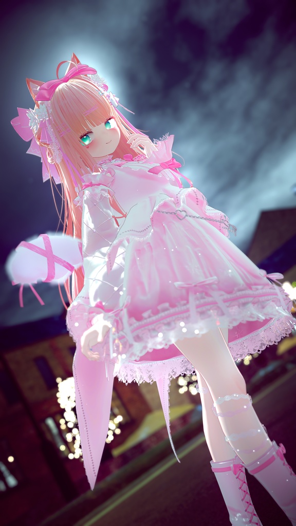 《41アバター対応衣装》ノクターンリボン