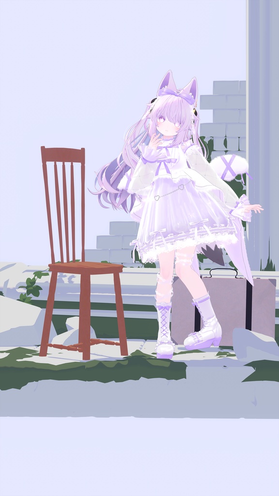 《41アバター対応衣装》ノクターンリボン