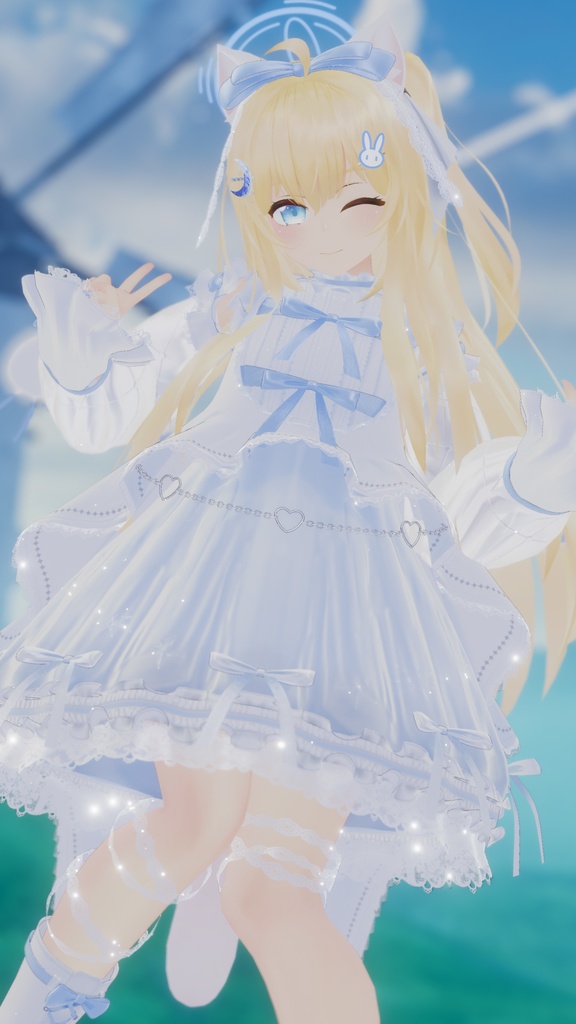 《41アバター対応衣装》ノクターンリボン