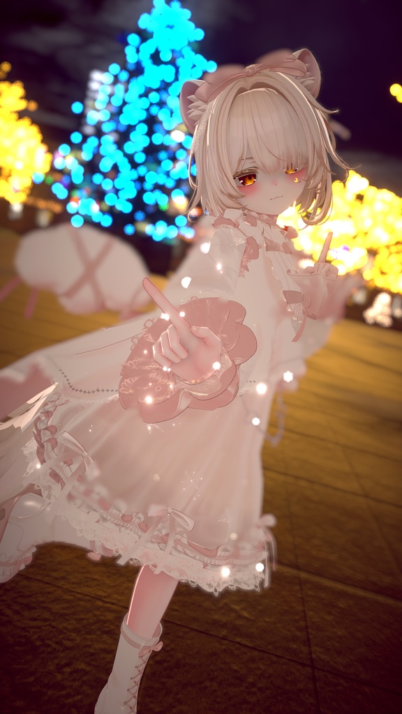 《41アバター対応衣装》ノクターンリボン