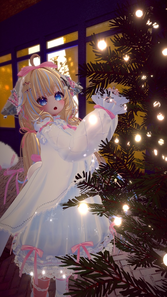 《41アバター対応衣装》ノクターンリボン