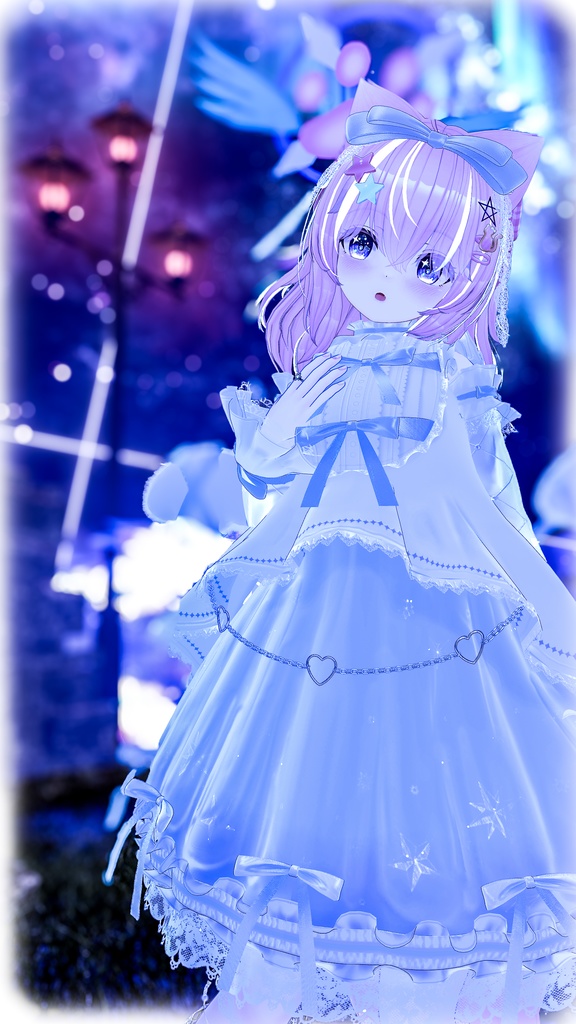 《41アバター対応衣装》ノクターンリボン