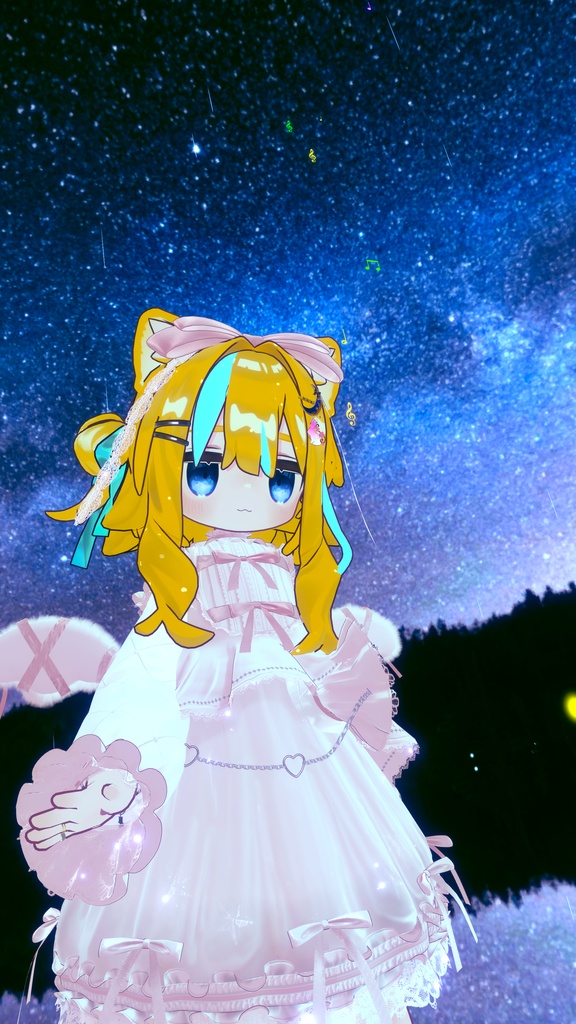 《41アバター対応衣装》ノクターンリボン