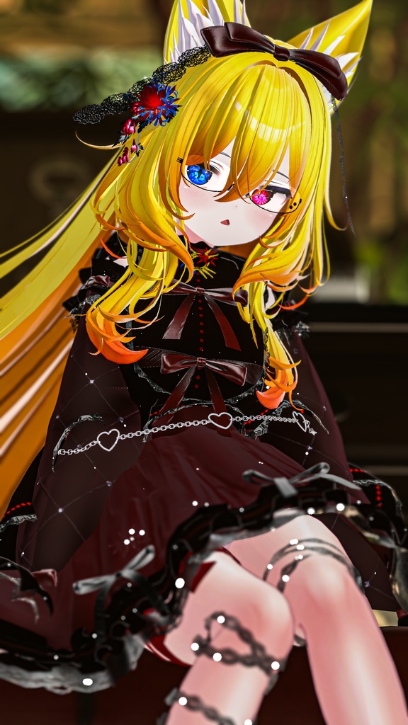 《41アバター対応衣装》ノクターンリボン