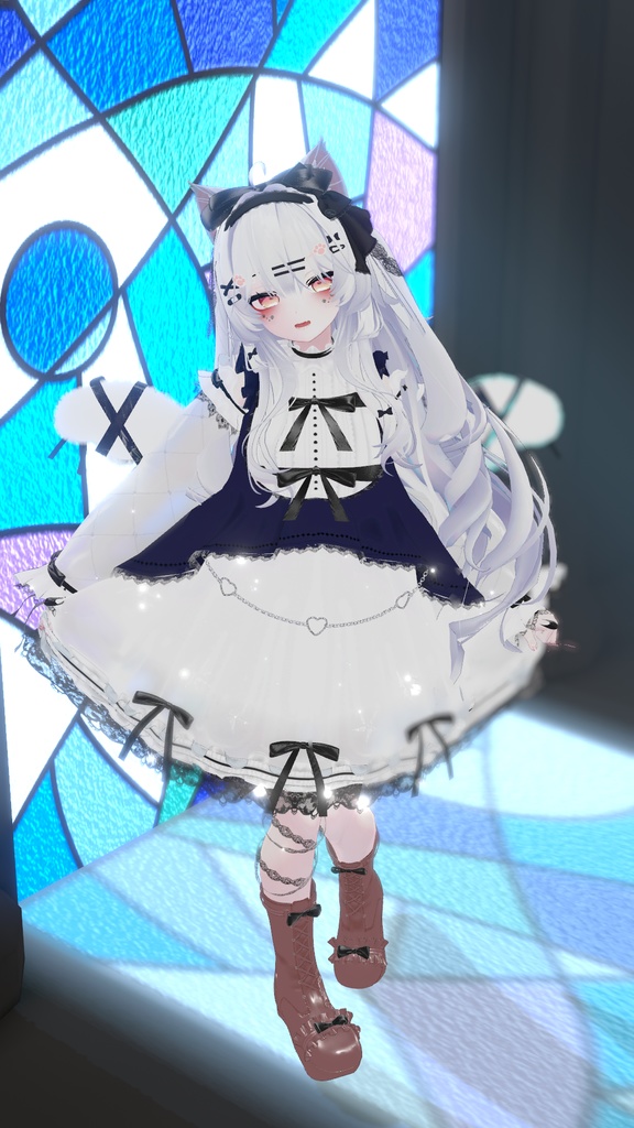 《41アバター対応衣装》ノクターンリボン