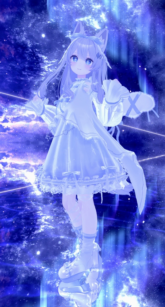 《41アバター対応衣装》ノクターンリボン