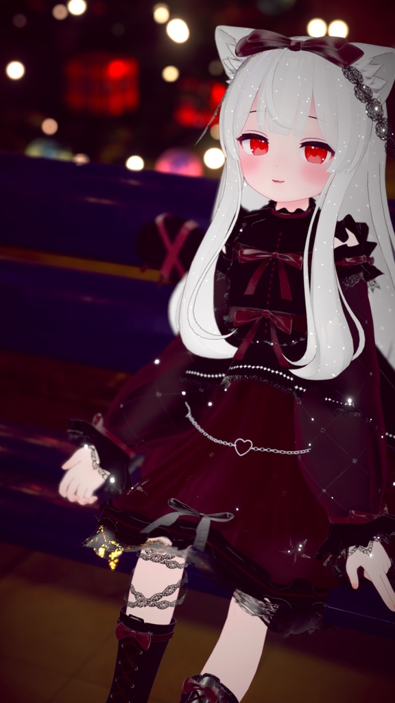 《41アバター対応衣装》ノクターンリボン