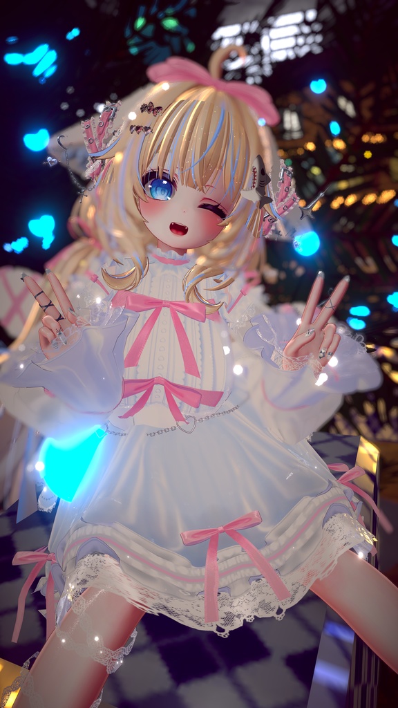 《41アバター対応衣装》ノクターンリボン