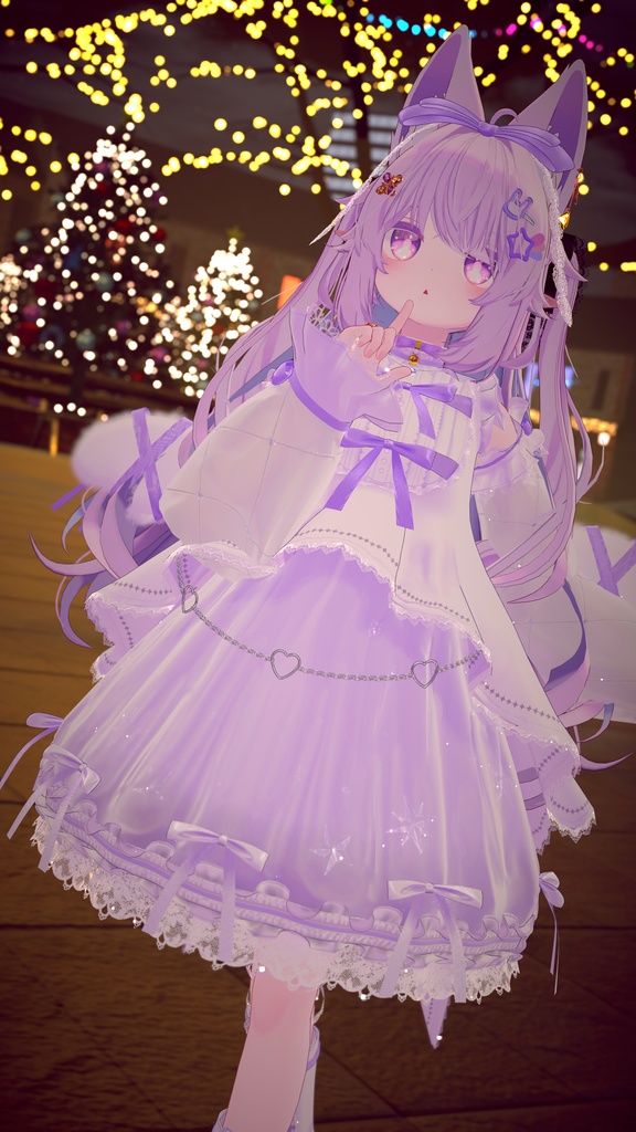 《41アバター対応衣装》ノクターンリボン