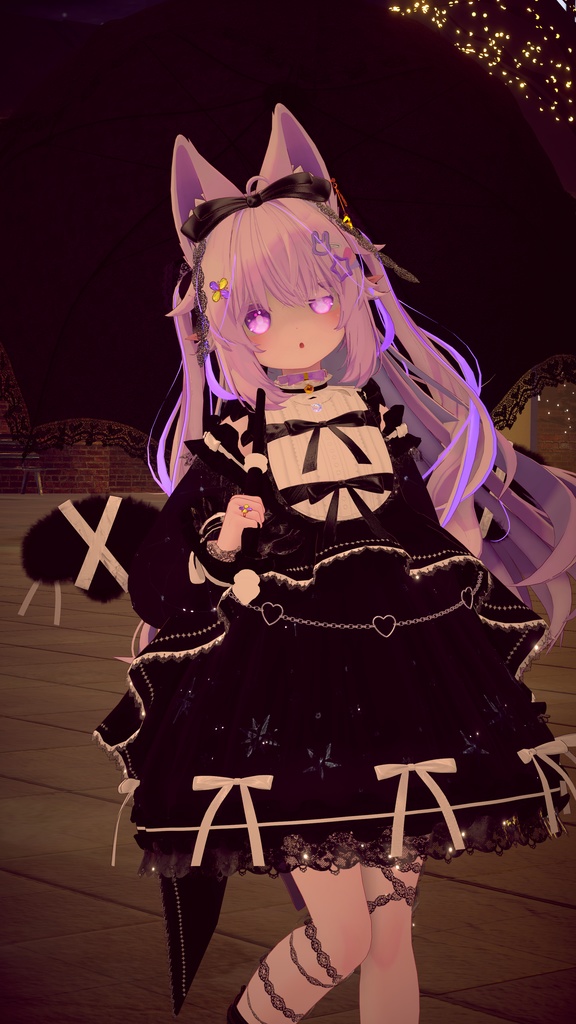 《41アバター対応衣装》ノクターンリボン