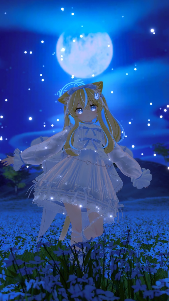 《41アバター対応衣装》ノクターンリボン