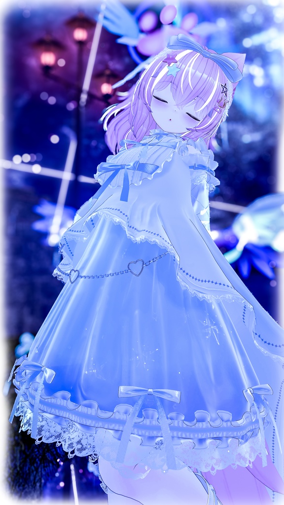 《41アバター対応衣装》ノクターンリボン