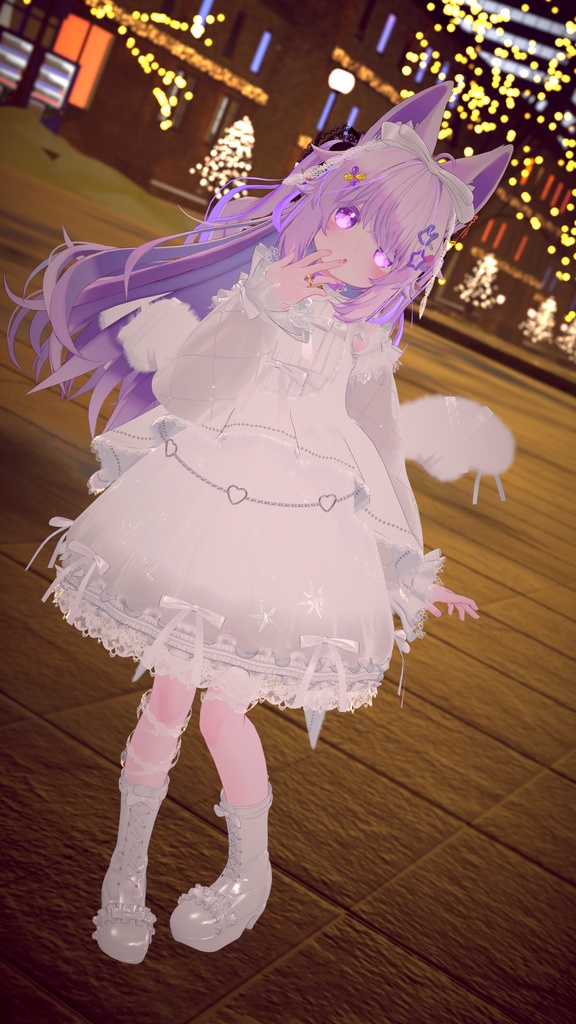 《41アバター対応衣装》ノクターンリボン