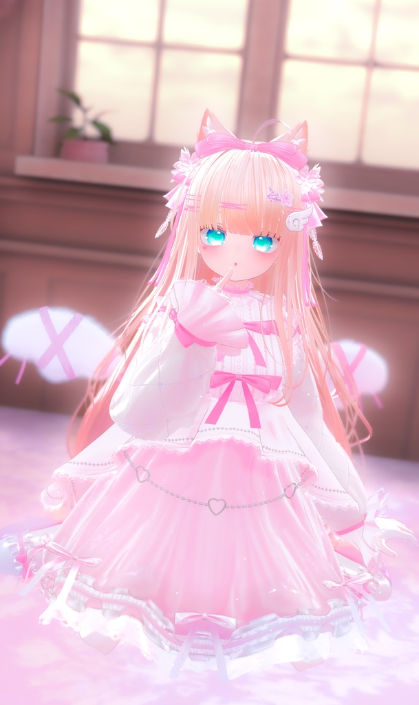 《41アバター対応衣装》ノクターンリボン