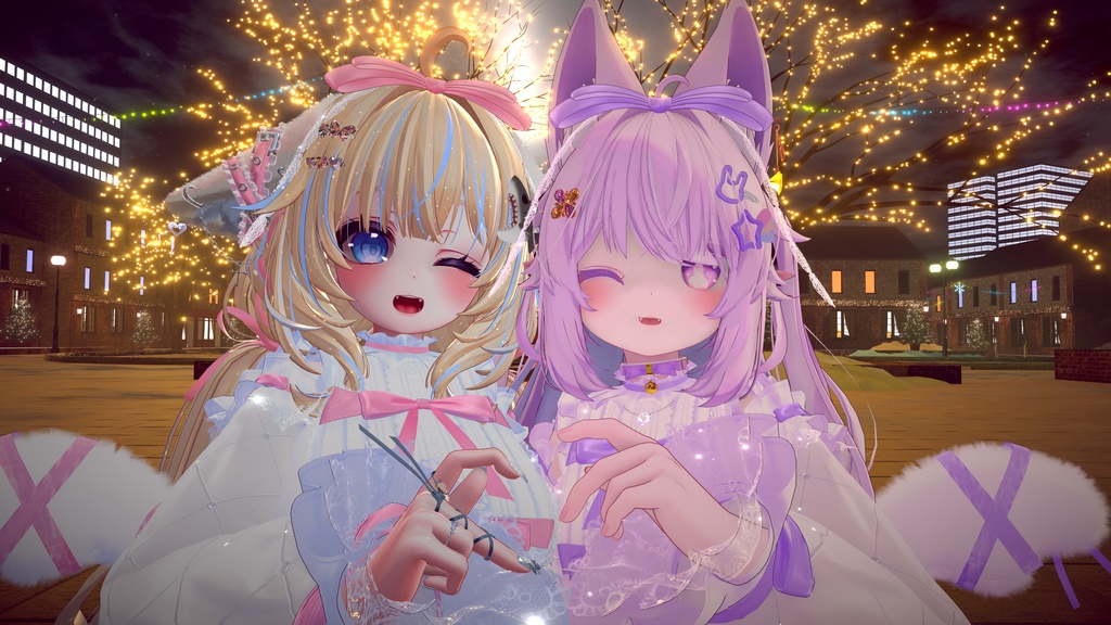 《41アバター対応衣装》ノクターンリボン