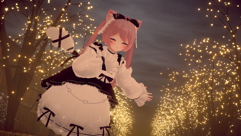 《41アバター対応衣装》ノクターンリボン