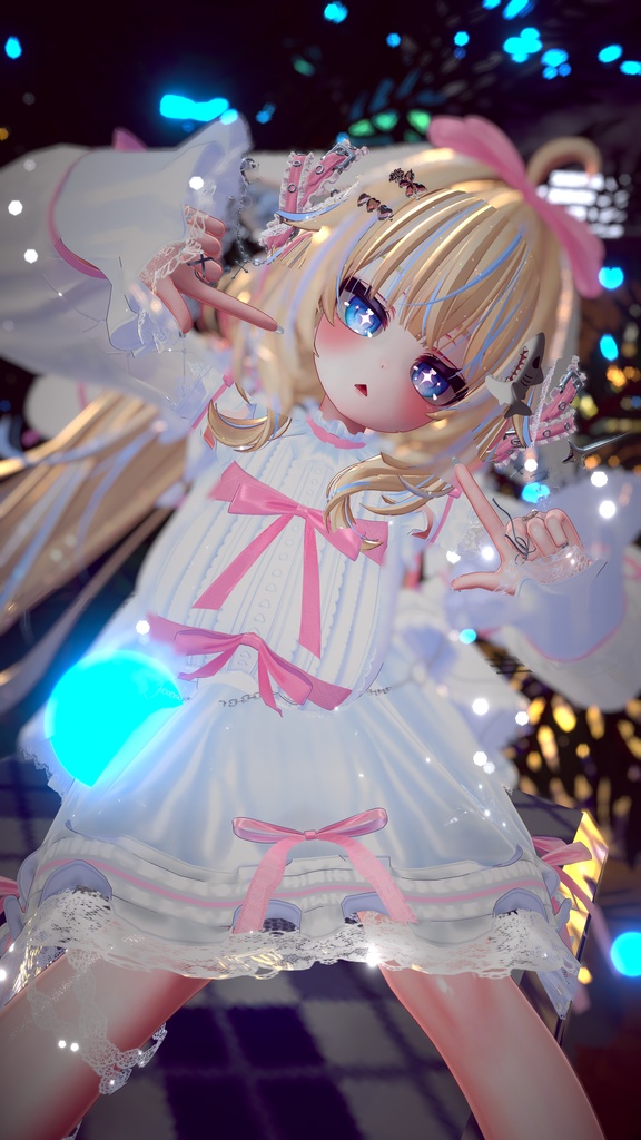 《41アバター対応衣装》ノクターンリボン