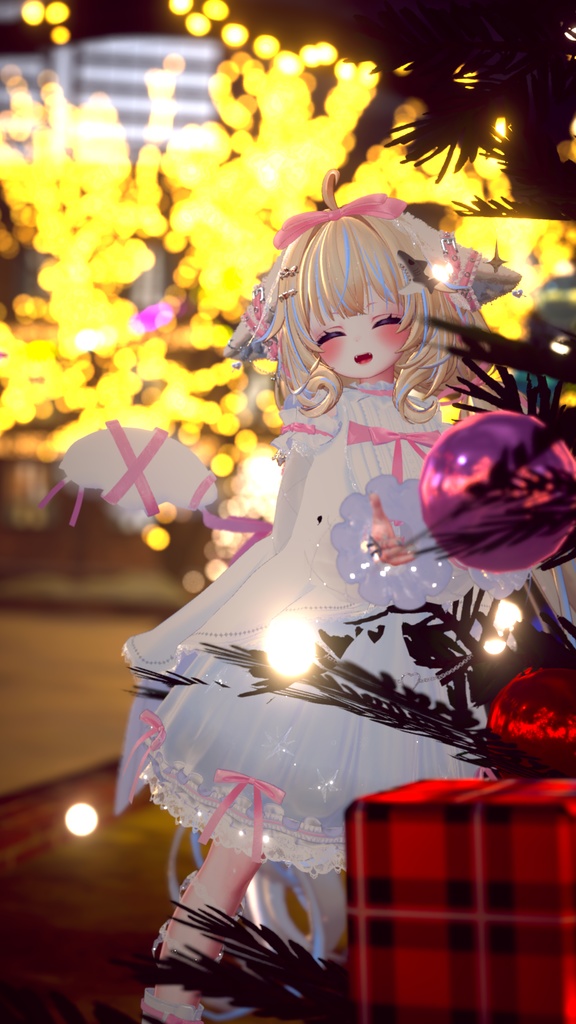 《41アバター対応衣装》ノクターンリボン