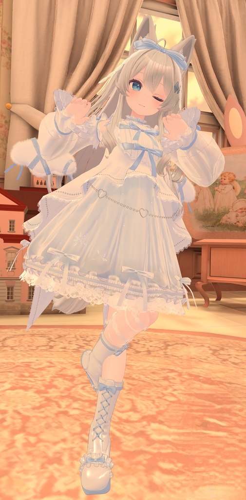 《41アバター対応衣装》ノクターンリボン