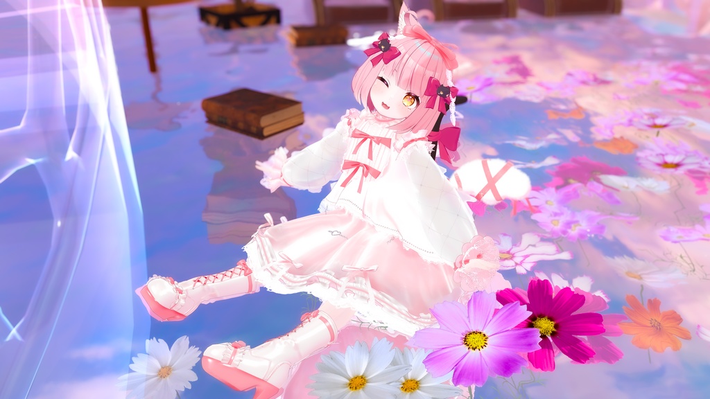 《41アバター対応衣装》ノクターンリボン