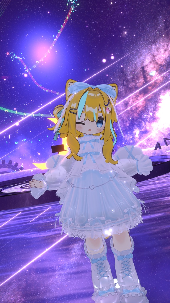 《41アバター対応衣装》ノクターンリボン