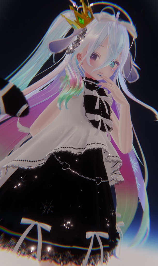 《41アバター対応衣装》ノクターンリボン