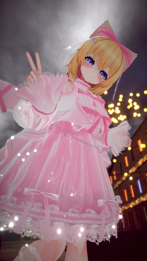 《41アバター対応衣装》ノクターンリボン