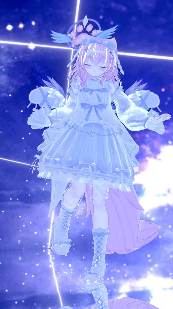 《41アバター対応衣装》ノクターンリボン