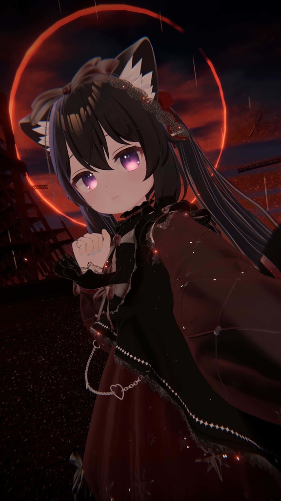 《41アバター対応衣装》ノクターンリボン