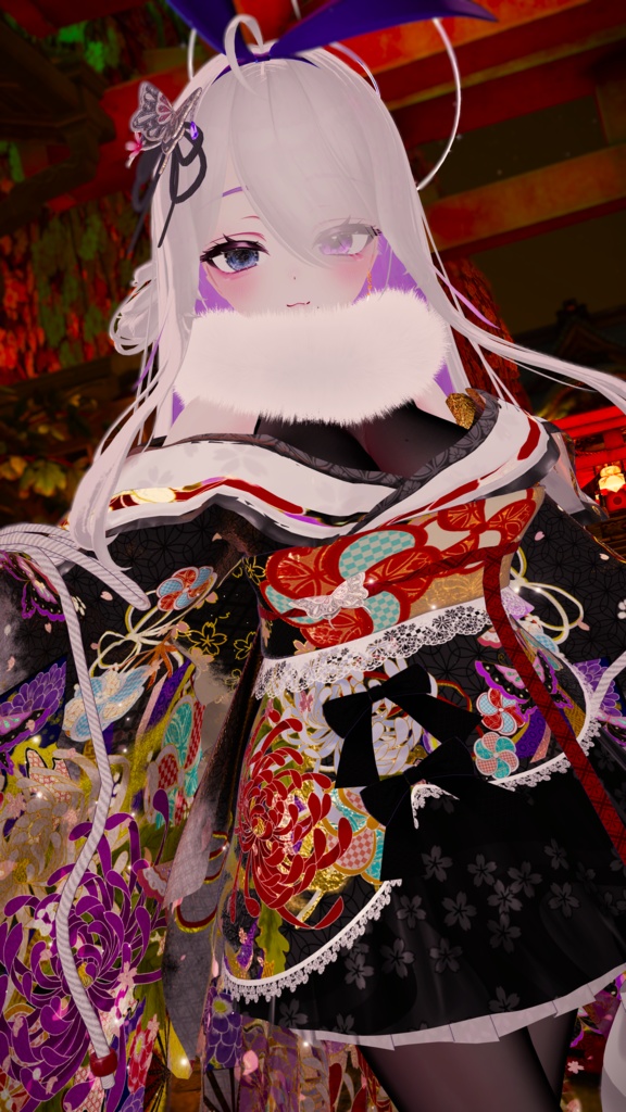 《43アバター対応衣装》桜花宵衣