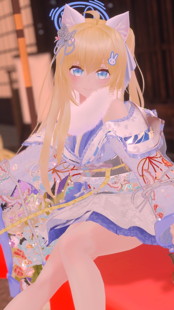 《43アバター対応衣装》桜花宵衣