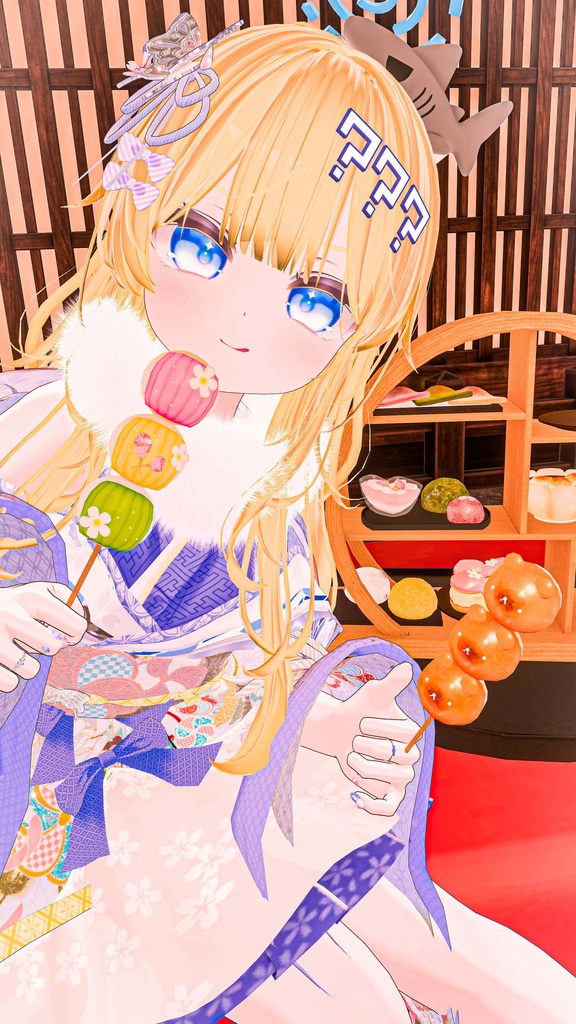 《43アバター対応衣装》桜花宵衣