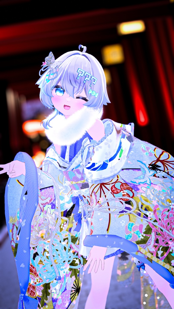 《43アバター対応衣装》桜花宵衣