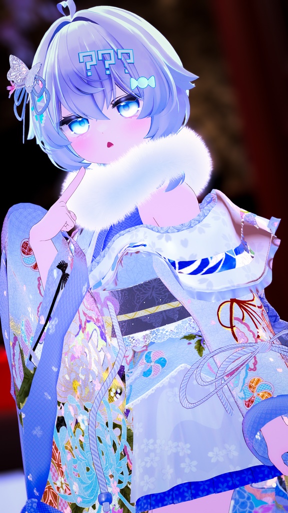 《43アバター対応衣装》桜花宵衣