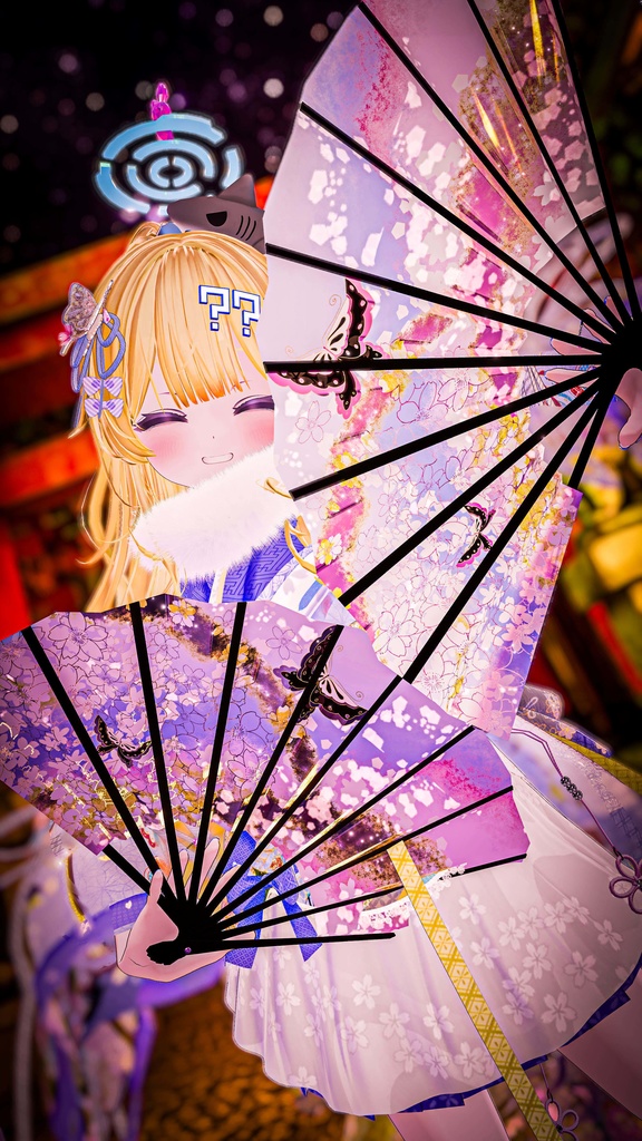 《43アバター対応衣装》桜花宵衣