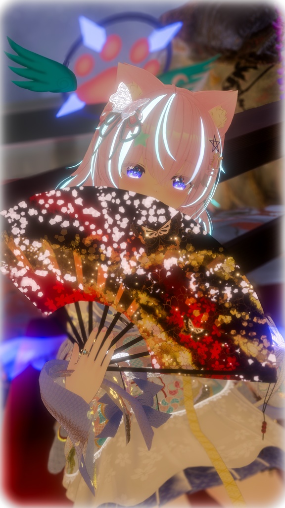 《43アバター対応衣装》桜花宵衣