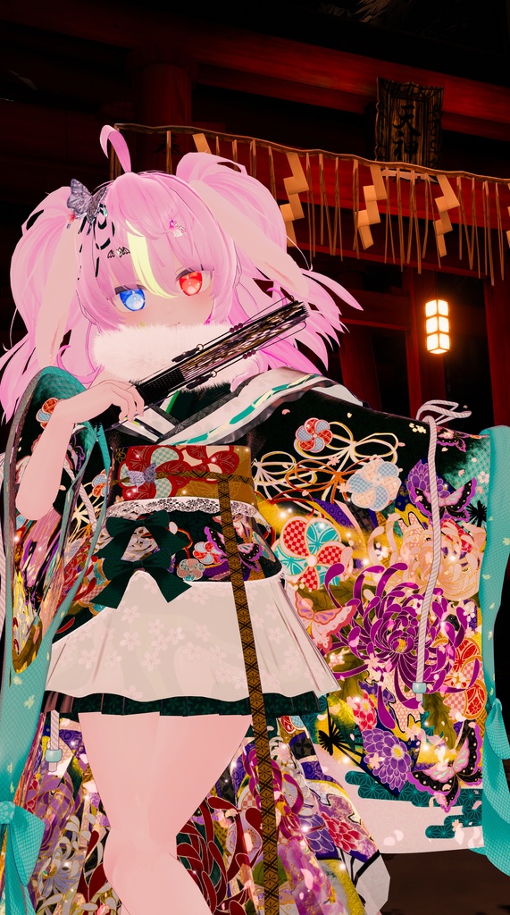 《43アバター対応衣装》桜花宵衣