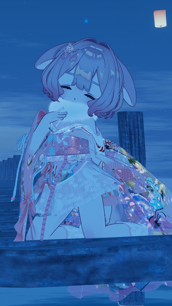 《43アバター対応衣装》桜花宵衣