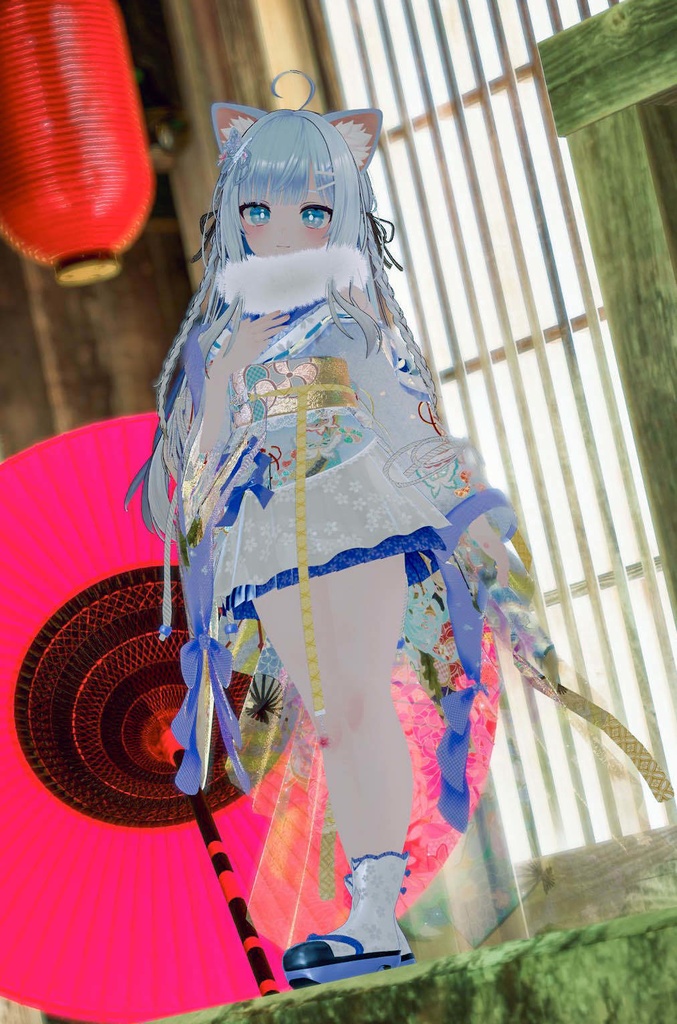 《43アバター対応衣装》桜花宵衣