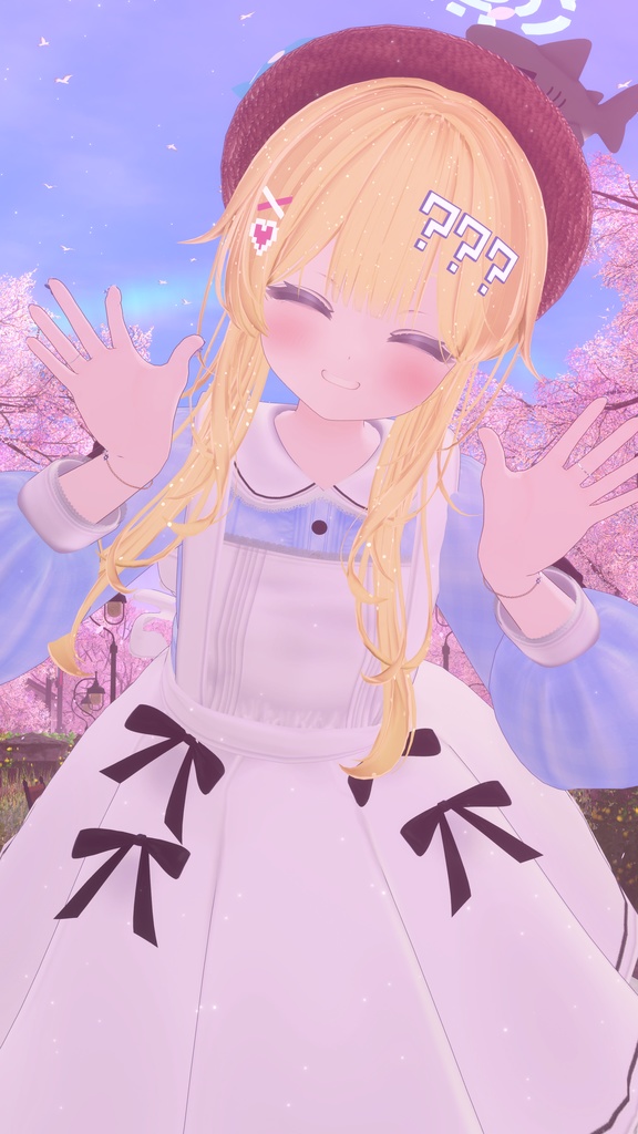 《41アバター対応衣装》ベルチェックワンピース