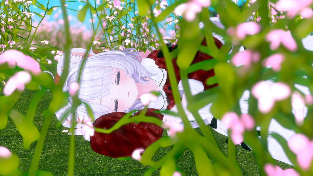 《41アバター対応衣装》ベルチェックワンピース