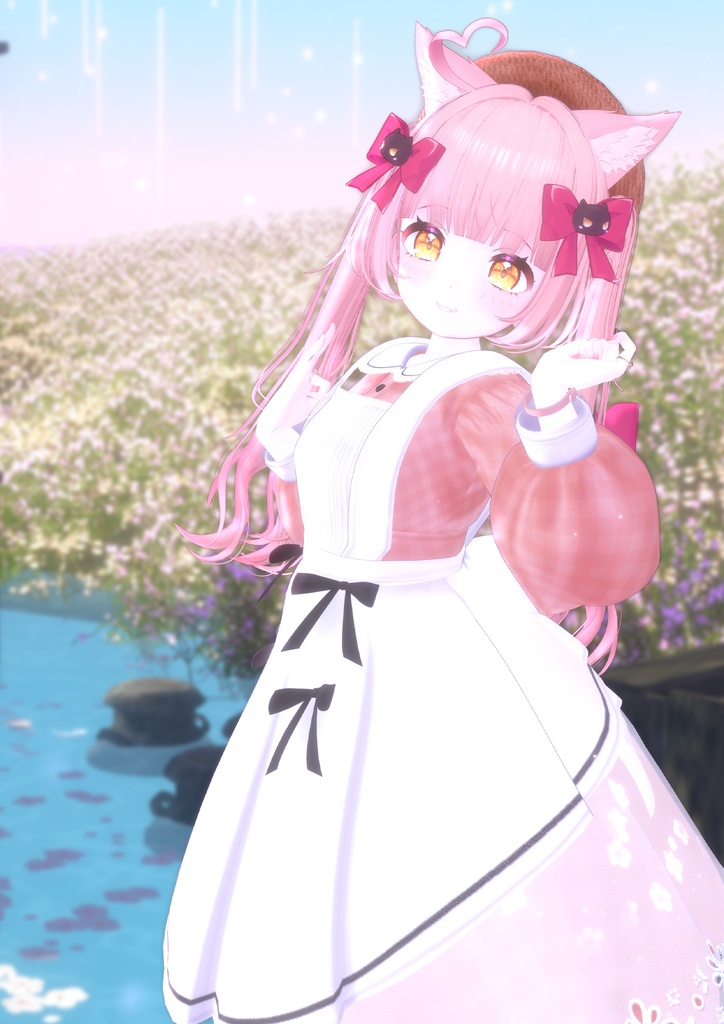 《41アバター対応衣装》ベルチェックワンピース