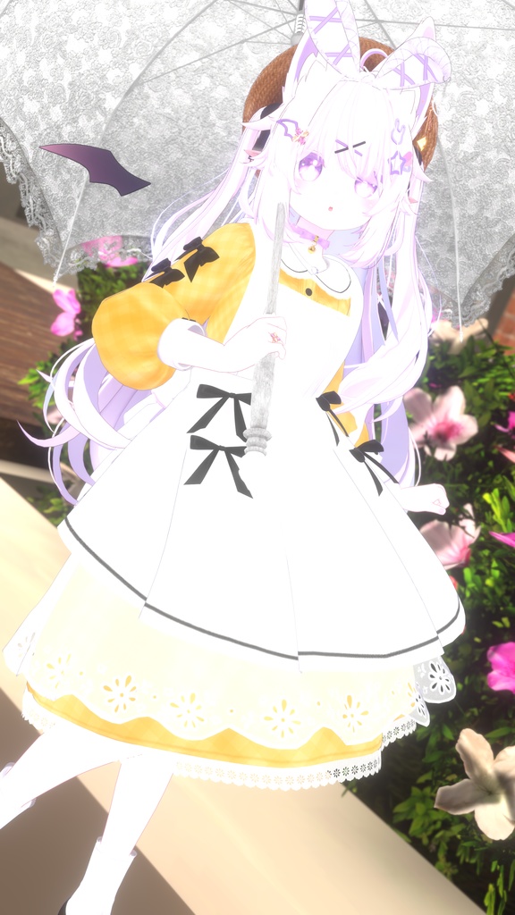 《41アバター対応衣装》ベルチェックワンピース