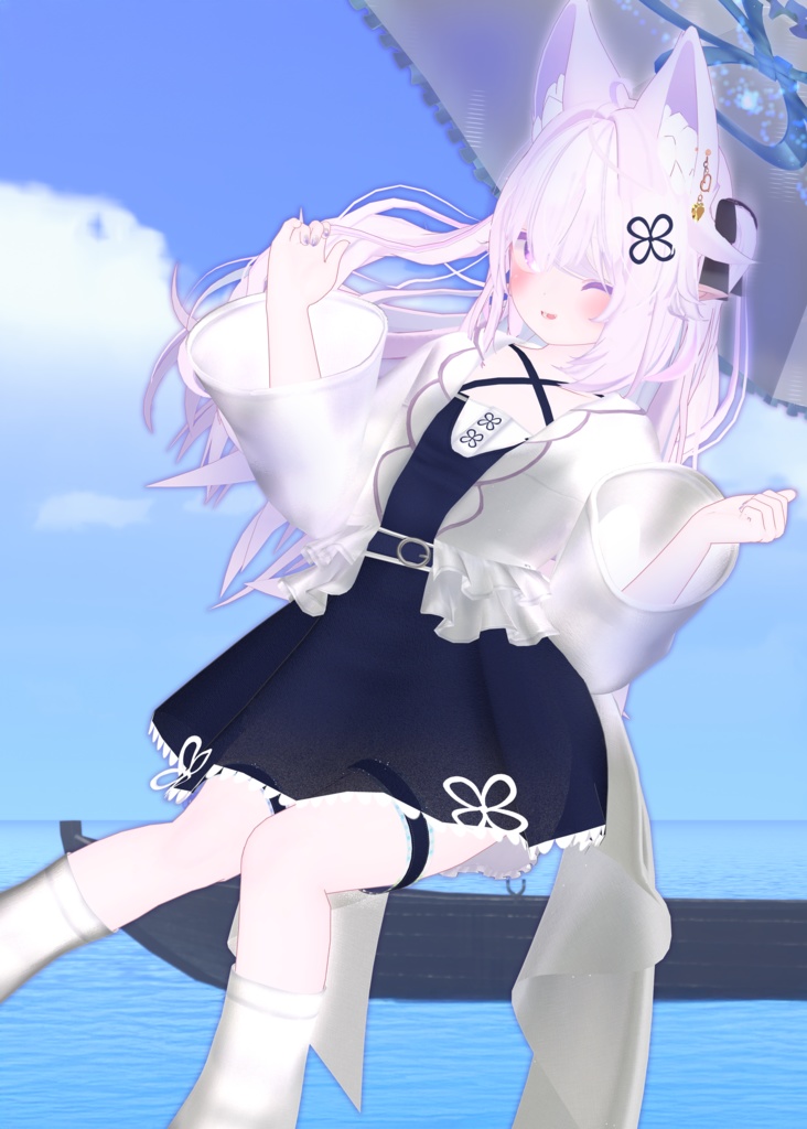 《41アバター対応衣装》ゆらはらリベイユ -YuraharaRevelle-