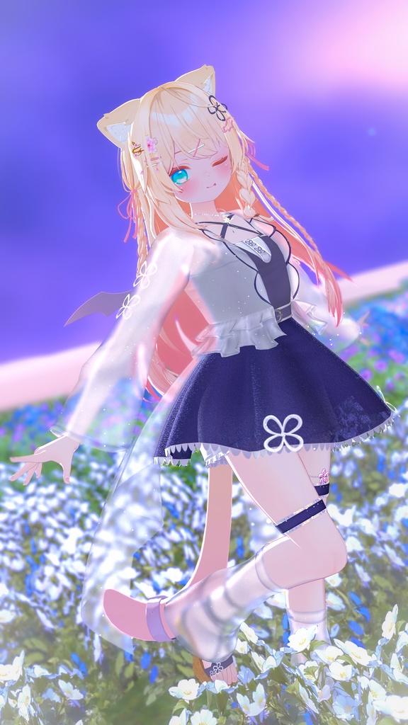 《41アバター対応衣装》ゆらはらリベイユ -YuraharaRevelle-